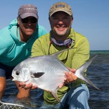 John Irwin with Permit